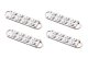 44mm SML8 LED Bulb Red Set of 4 Diode Dynamics DD0101Q