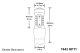 7443 LED Bulb HP11 LED Cool White Single Diode Dynamics DD0109S