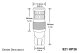921 LED Bulb HP36 LED Cool White Single Diode Dynamics DD0143S