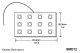 LED Board SMD12 Red Single Diode Dynamics DD0149S