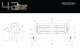 42" LED Light Bar Single Row Straight Amber Combo Ea Stage Series Diode Dynamics