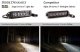 6" LED Light Bar Single Row Straight SS6 White Flood Light Bar pr Diode Dynamics