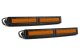 12" LED Light Bar Single Row Straight Amber Flood pr Stage Series Diode Dynamics