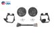 SS3 LED Fog Light Kit for 15-19 Colorado White SAE/DOT Fog Sport Diode Dynamics