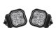 SS3 LED Fog Light Kit for 17-20 Super Duty Yel SAE/DOT Fog Sport Diode Dynamics