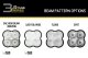 SS3 Lens PC Flood Clear Diode Dynamics DD6349