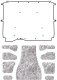 1982-1992 Chevrolet Camaro F-Body AcoustiHood Under-Hood Insulation and Sound Barrier Kit