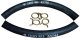 1966 Mopar A/B Body (2277751/1527532) Heater Hose Kits w/Clamps