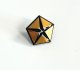 1962-1975 Mopar Gold Pentastar Fender Emblem - Fits Chrysler Dodge Plymouth Models