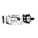 Power Brake Booster with Master Cylinder by The Right Stuff, Chrome Upper Assembly for Enhanced P...