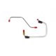 1967-1969 AMC Pre-Bent Steel Choke Riser Bleed Line by The Right Stuff