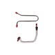 1970 AMC 304ci Pre-Bent Steel Choke Riser Bleed Line by The Right Stuff