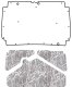 1987-2001 Jeep Cherokee XJ QuietRide Solutions AcoustiHood Under-Hood Insulation and Sound Barrie...