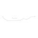 1968-1970 AMC AMX Pre-Bent OE Steel Front to Rear Brake Line with Power Disc Brakes by The Right ...