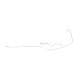 1970 AMC Rebel Pre-Bent OEM Steel Front to Rear Brake Line by The Right Stuff