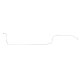 1971-1974 AMC Javelin The Right Stuff Pre-Bent OE Steel Front to Rear Brake Line
