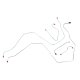 1968-1969 American Motors AMX The Right Stuff Power Disc Brake Line Kit