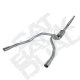 Diamond Eye K3222S 409 Stainless Steel Exhaust System Kit