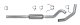 Diamond Eye K4234S 409 Stainless Steel Exhaust System Kit