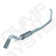 Diamond Eye K4318A-TD Aluminized Exhaust System Kit