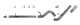 Diamond Eye K4360A Aluminized Exhaust System Kit
