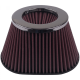 Air Filter For Intake Kits 75-3011 Oiled Cotton Cleanable Red S&B KF-1005