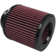 Air Filter For Intake Kits 75-2557 Oiled Cotton Cleanable 7 Inch Red S&B KF-1015