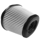 Air Filter For Intake Kits 75-5105,75-5054 Dry Expandable White S&B KF-1051D