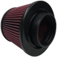 Air Filter For Intake Kits 75-5092,75-5057,75-5100,75-5095 Cotton Cleanable Red S&B KF-1053