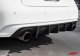 2018-2021 Infiniti Q50 Rear Diffuser - Matte Black - KB11241MB Stillen Exterior Styling