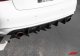 2018-2021 Infiniti Q50 Rear Diffuser - Unpainted - KB11241 Stillen Exterior Styling