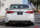 2018-2021 Infiniti Q50 Rear Diffuser - Unpainted - KB11241 Stillen Exterior Styling