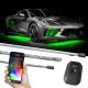 2023-2024 Universal XK Glow 8X24 Slim Tubemillion Color Undercar LED Lighting Kit with Smartphone...