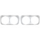 1968 Impala / Caprice / Bel Air / Biscayne  Front Headlamp Bezels
