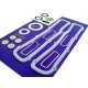 Metro SUPERsoft (LGK 2718-100) Lens Gasket Kit 23 Pieces For 1970 Dodge Charger