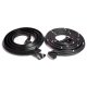 Metro SUPERsoft (LM 12-J) Door Seals w/ Clips & Molded Ends For 1966-67 Chevrolet Chevelle