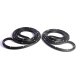 Metro SUPERsoft (LM 12-QC) Rear Door-Lock Pillar Seals For 1966-1967 Buick Sportwagon