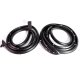 Metro SUPERsoft (LM 13-VR) Rear Cargo Door Seals For 1974-96 GMC G15/G1500 Van