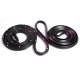 Metro SUPERsoft (LM 18-K) Front Molded Door Seals (4-Door Sedan) For 1976-1979 Cadillac Seville