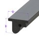 Metro SUPERsoft (RR 101-D/S) Roof-Rail Seals (2-Door Hardtop) For 1971-1974 AMC Javelin