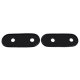 Metro SUPERsoft (MP 1205-F) Headlight-Bar Pads For 1932 Pierce-Arrow Models 51/53/54