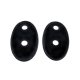 Metro (MP 1304-A) Tail-Light Stand Bases (Beaded Edge) For 1933 Willys-Knight Model 66E