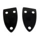 Metro SUPERsoft (MP 651) Headlight-Base-to-Fender Pads For 1936 Dodge Series D2/D3