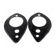 Metro SUPERsoft (MP 819-B) Headlight Pads 4¼″ × 6⅝″ For 1936 Lincoln Model K