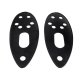 Metro SUPERsoft (MP 825-I) Headlight Pads – 5" × 12-1/8" For 1936 Oldsmobile F-36