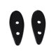 Metro SUPERsoft (MP 832-C) Tail-Light Pads For 1935-38 Packard Eight Model 120-A