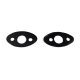 Metro SUPERsoft (MP 839-B) Door-Handle Pads For 1936-37 Packard One Twenty (Model 120-B)