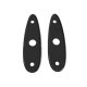 Metro IS-ALP 7009 Quarter-Window Pillar-Post Seals For 1967-76 Dodge Dart