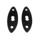 Metro SUPERsoft (MP 942-B) 2 ⅞" Headlight Pads For 1935 Plymouth Business/Deluxe