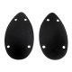 Metro SUPERsoft (MP 991-D) Headlight Pads For 1941 Pontiac Custom/Deluxe Six & Deluxe Eight